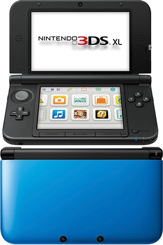 3DS XL Azul, Sem Caixa