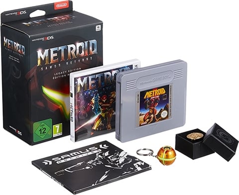 Metroid: Samus Returns LE (No DLC) W/ Artbook, Pin Badge