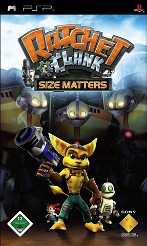 Jogo Ratchet Clank Size Matters - PSP Seminovo - SL Shop - A