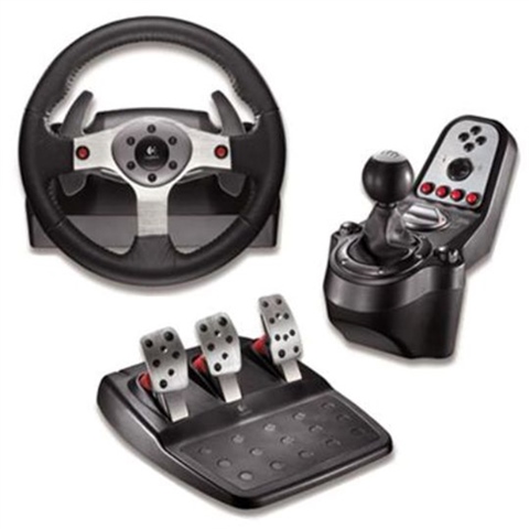 Volante Racing Joystick Para Ps2 Ps3 Câmbio G27 Logitech