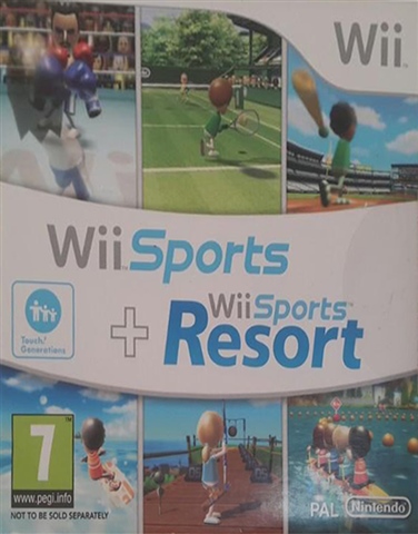 Wii Sports Resort | New & Sealed | Cardboard Sleeve Version