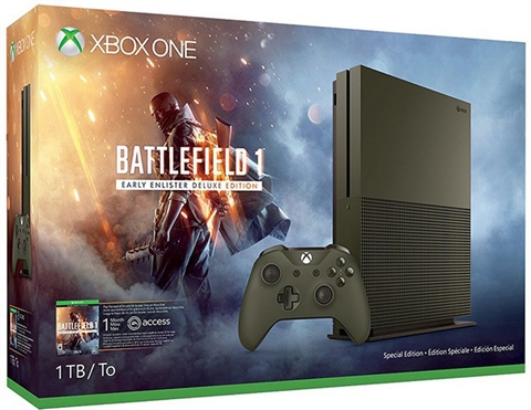 Xbox One S 1TB Military Verde (Sem Jogo), Caixa - CeX (PT): - Buy