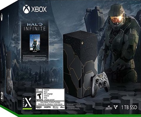Xbox Series X, 1TB, Halo Infinite Preto, (Sem Jogo), Caixa - CeX (PT): -  Buy, Sell, Donate
